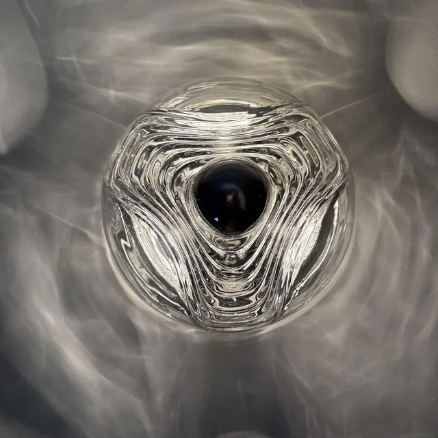 Wave Glass Wall Lamp from Peill & Putzler, 1970s For Sale - Image 12 of 18