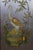 3 Chinoiserie Gold Silver Metallic Tropical Bird Crane Leaf Vine Hanging Panels 63" For Sale - Image 13 of 17
