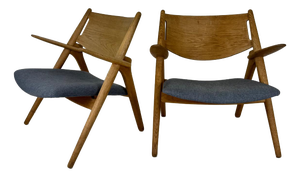Mid-Century CH28 Lounge Chair by Hans J. Wegner for Carl Hansen & Søn