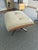 Eames Lounge Chair & Ottoman, Beige Leather With Walnut For Sale - Image 11 of 12