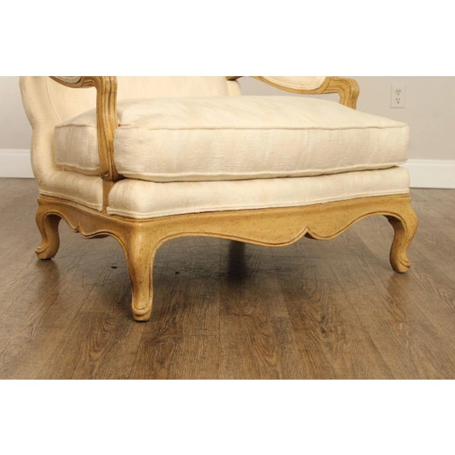 Baker Furniture French Louis XV Style Fauteuil Armchair For Sale - Image 10 of 12