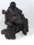 Mid 19th Century Antique Wood Root Caved Buddha For Sale - Image 12 of 13