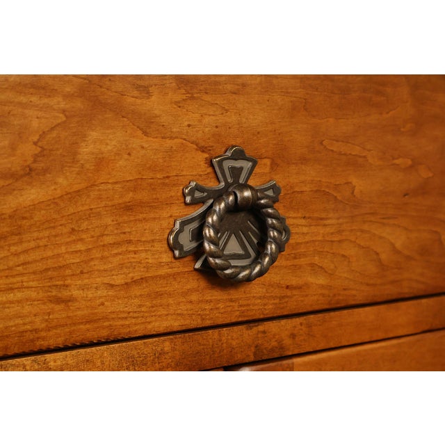 Pennsylvania House High Leg Maple Sideboard For Sale - Image 16 of 18