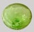 Green Glass Thumbprint Vase For Sale - Image 4 of 6