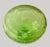 Vintage Empoli Green Glass Thumbprint Vase For Sale - Image 4 of 6