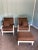 2000s Spindle Club Arm Chairs & Ottoman Set- 3 Pieces For Sale - Image 11 of 11