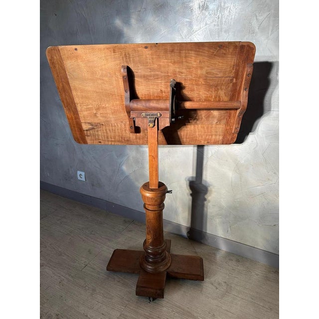 Walnut Lectern, 1890s For Sale - Image 9 of 16