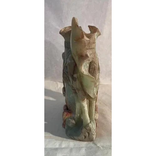 Floral Arrangement Jade Group, China, 19th Century For Sale - Image 3 of 7