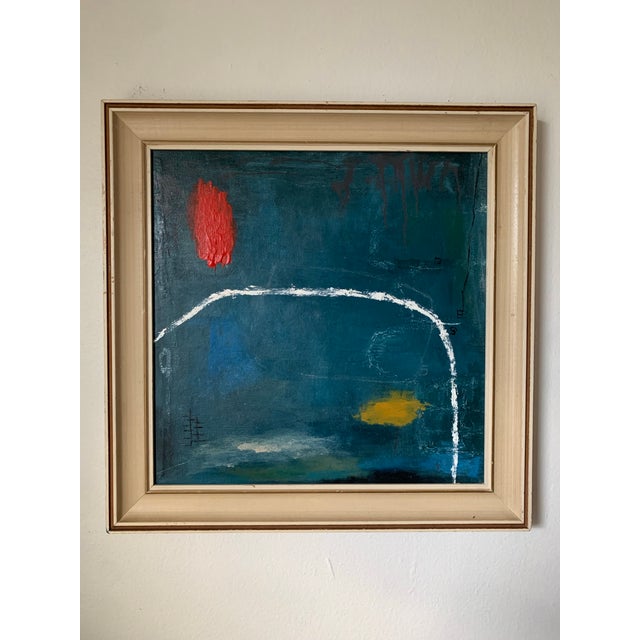 2020s Contemporary Original Abstract Art by Carin Cryderman on Canvas, Framed - a Pair For Sale - Image 5 of 5