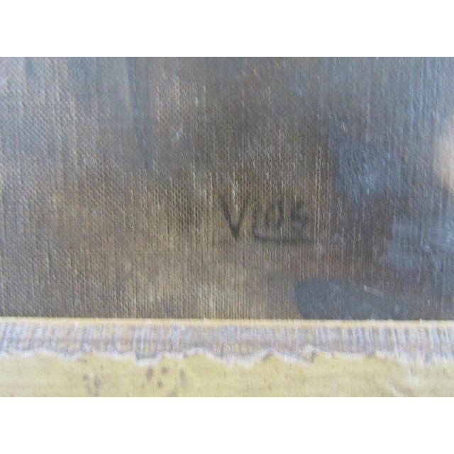 Florence Academy of Art Academic Male Figure Study Oil Painting Signed Vios For Sale - Image 9 of 14