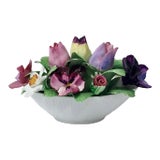 Vintage Royal Adderley Floral Sculpture For Sale
