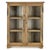Wall-Mounted or Freestanding Display Case in Patinated Wood For Sale - Image 8 of 8