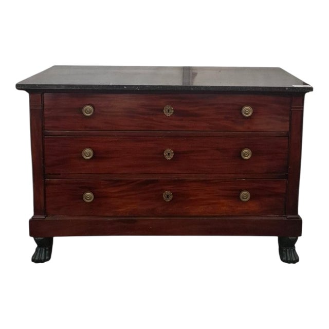 Antique Mahogany Chest of Drawers, 1840 For Sale
