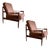 Danish Lounge Chairs in Teak and Leather from Magnus Olesen, Set of 2 For Sale