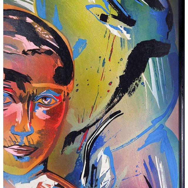 Charles Nihoul, Mixed Composition, Belgium, 1989 For Sale - Image 5 of 10