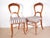 Late Biedermeier Chairs in Walnut, 1880s, Set of 2 For Sale - Image 4 of 18