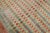 Mint Green Vintage Turkish Anatolian Deco Checkerboard Rug - 5'7" x 10'2" For Sale - Image 17 of 18