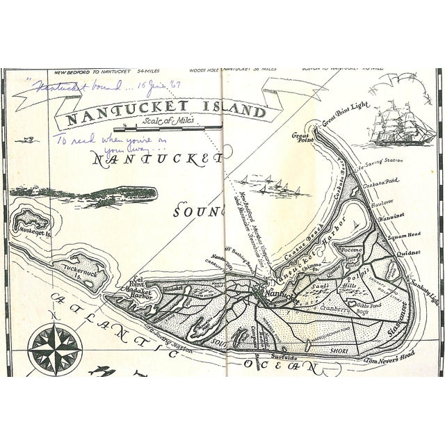 Paper "Nantucket the Far-Away Island" 1966 Stevens, William Oliver For Sale - Image 7 of 13