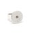 Stones: diamond round brilliant cut 1.5-3.1 mm approximately .45 total carats HI color/ SI2-I1 clarity Width: 6.5 mm...