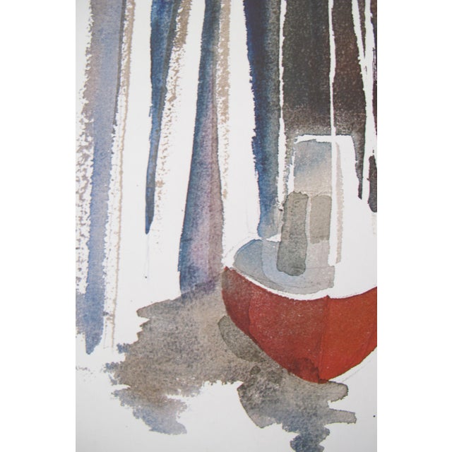 Modern 1980 American Noal Betts Travel Poster, San Francisco For Sale - Image 3 of 3