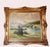 Karl Gross Sattelmair, Lake in the Alps, 1890s, Oil Painting For Sale - Image 3 of 4