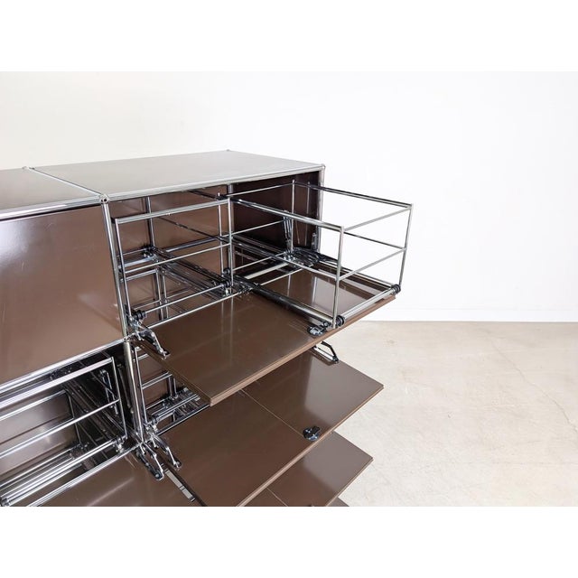 Vintage Filing Cabinet with Drawers from USM Haller For Sale - Image 10 of 15