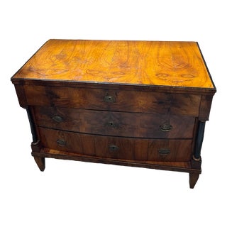 Empire Chest of Drawers in Walnut For Sale