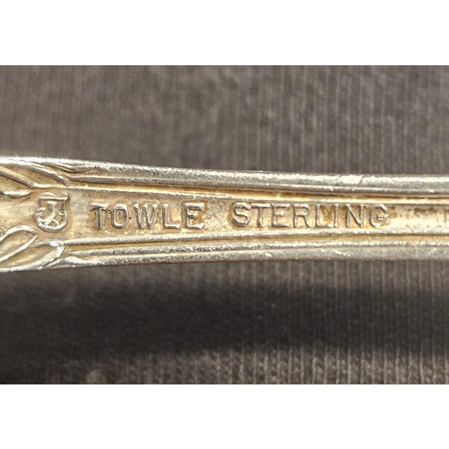 Late 19th Century Towle Solid Sterling Silver “Bon-Bon” Server in the Old Master Pattern For Sale - Image 12 of 12