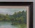 Textile French Plein Air Landscape Oil Painting Framed For Sale - Image 7 of 7