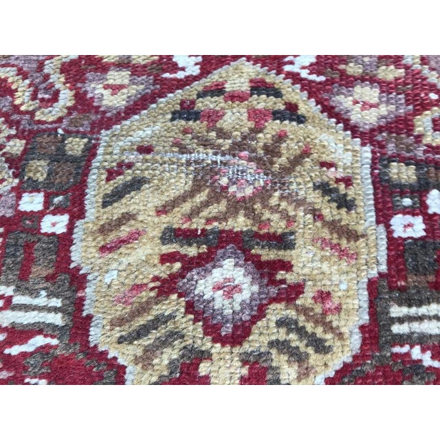 Textile Small Turkish Yastik Rug For Sale - Image 7 of 16