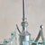 Italian Glass + Chrome Pendant, 1970s For Sale - Image 9 of 12