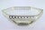 Metal Grid-Shaped Silver Fruit Bowl with Hexagonal Scrolled Frieze For Sale - Image 7 of 8