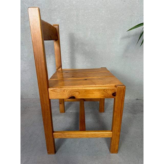 Wood Vintage Dining Room Chairs, Set of 6 For Sale - Image 7 of 13