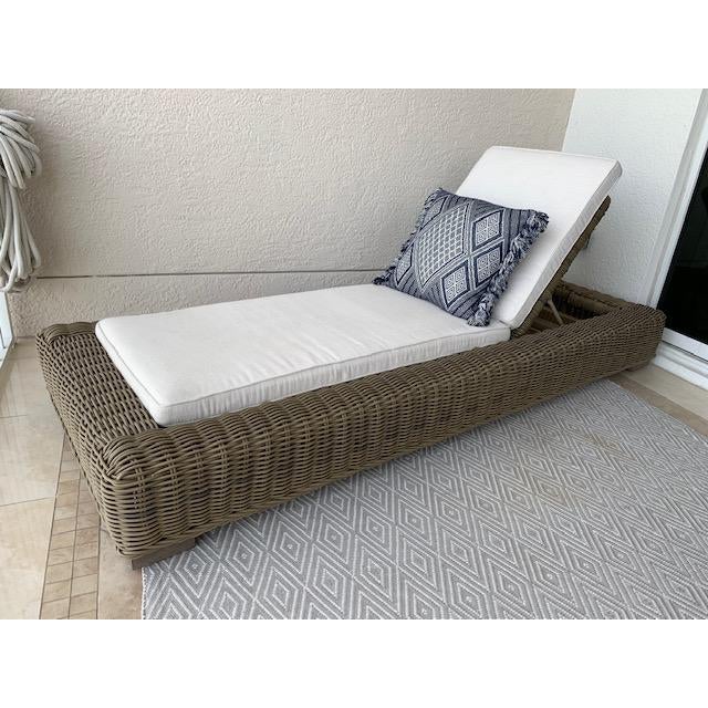 Restoration Hardware Outdoor Provence Luxe Chaise Chairish