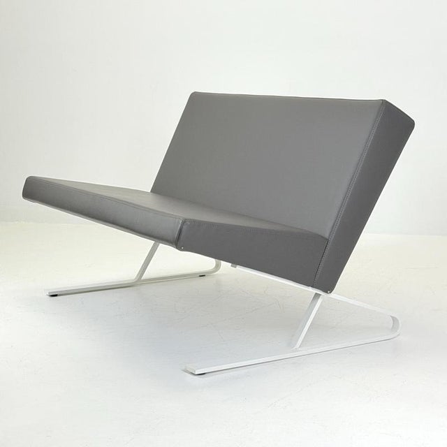 Mid-Century Satyr Compact Leather Sofa, Germany, 2000s For Sale - Image 17 of 18