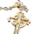 Metal Loree Rodkin 18k Yellow Gold + Silver Cross Diamond Necklace For Sale - Image 7 of 12