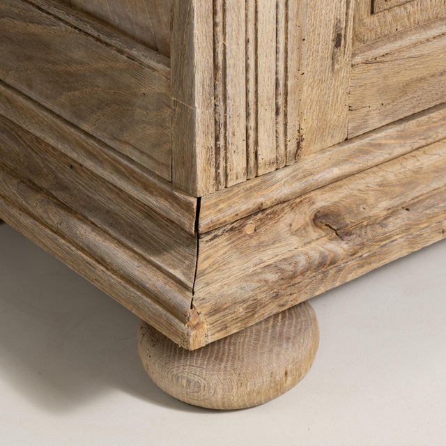 Antique Oak Cabinet For Sale - Image 10 of 13