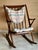Mid-Century Modern Mid-Century Modern Model 182 Teak Rocking Chair by Frank Reenskaug for Bramin – Original Plaid Cushions For Sale - Image 3 of 12