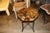 Arts & Crafts Early 20th Century Kreiss Collection Coconut Shell Octagon Top Table with Iron Base For Sale - Image 3 of 9