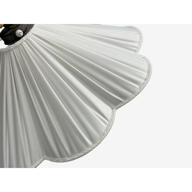 Swedish Modern, Organic Floor Lamp, Cord, Wood, Sweden, 1940s For Sale - Image 13 of 14