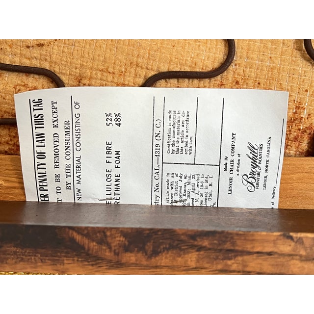 1960s Broyhill Brasilia Mid-Century Modern Dining Table & Six Chairs For Sale - Image 13 of 15