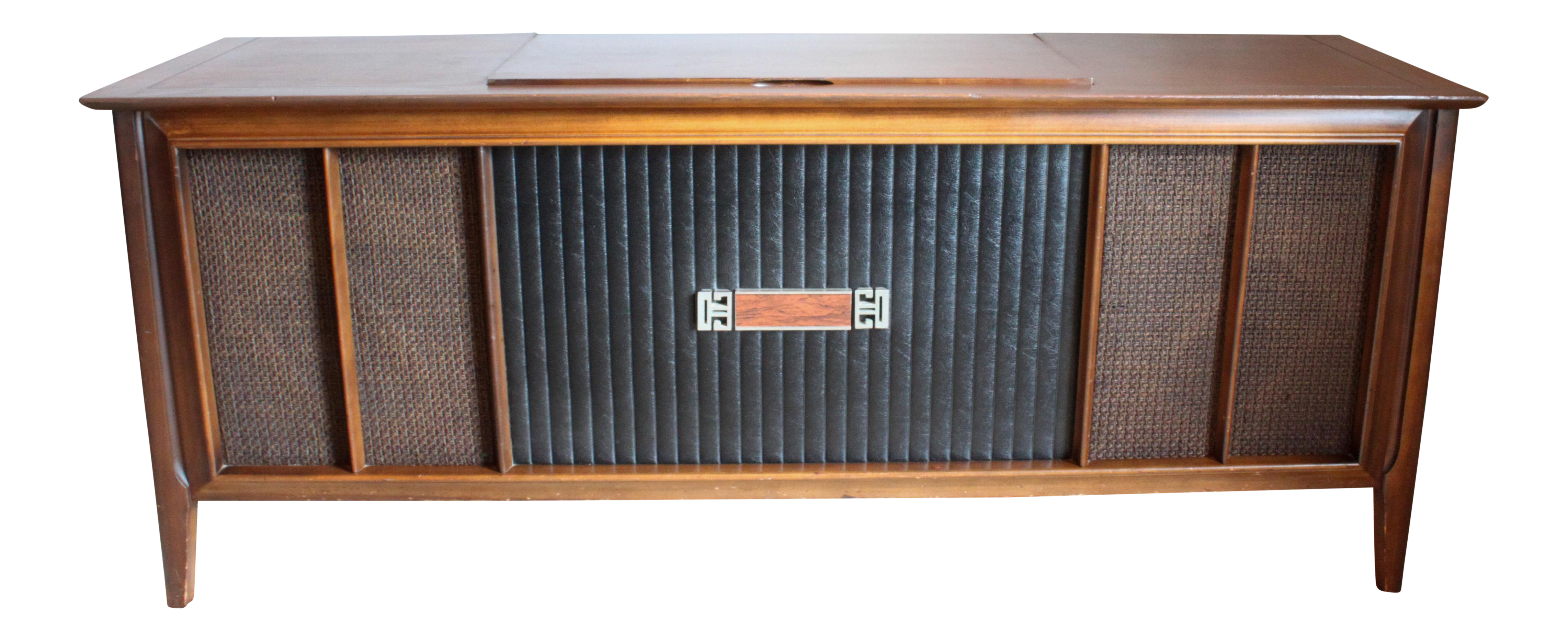 1960 S Vintage Rca Victor Victrola Record Player Console Credenza