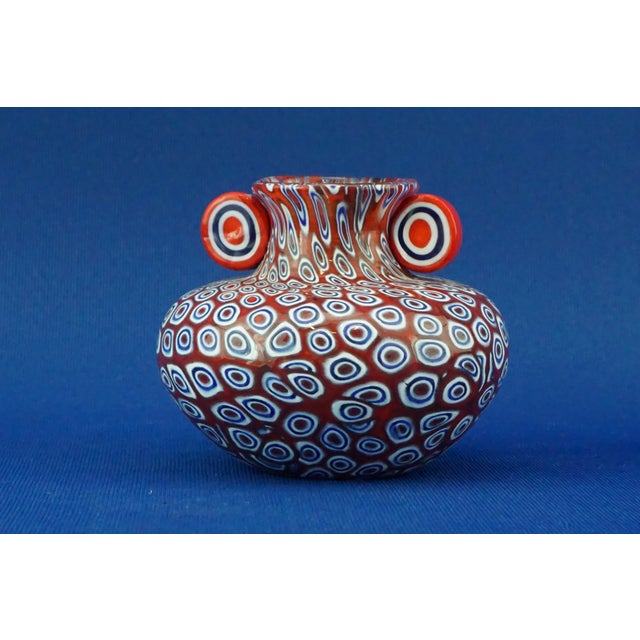 1950s Vintage Red Murano Glass Vase by Ercole Barovier-Toso, 1950 For Sale - Image 5 of 18