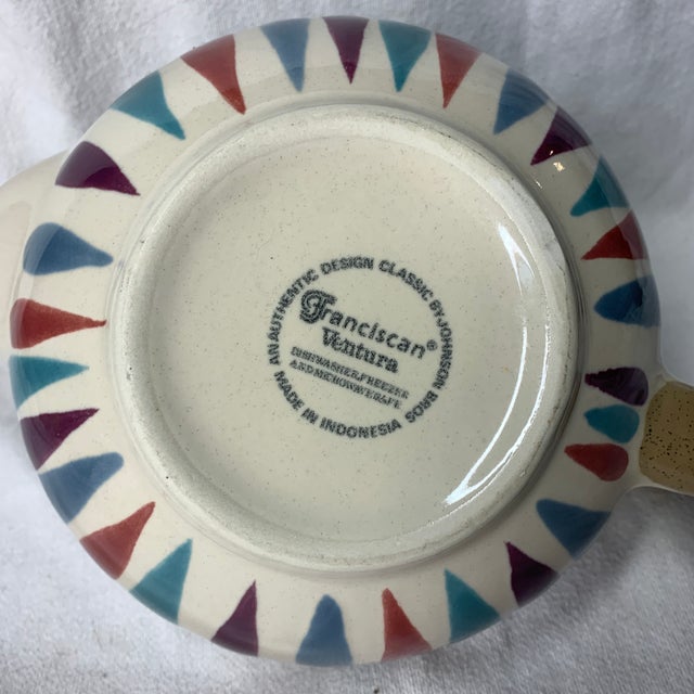 Franciscan China Vintage Franciscan Ventura Teapot For Sale - Image 4 of 4