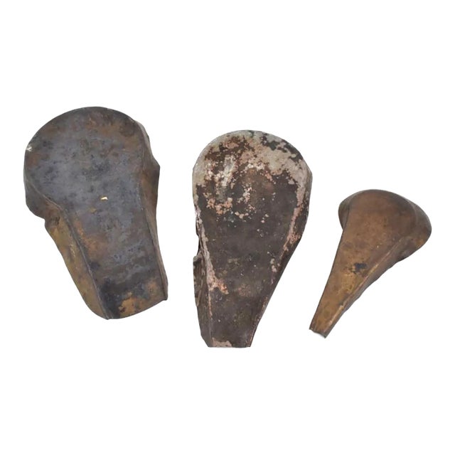 Early 20th Century Akan Gold Dust Scoops For Sale