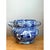 Vintage Blue and White Ceramic Jardiniere For Sale - Image 10 of 12