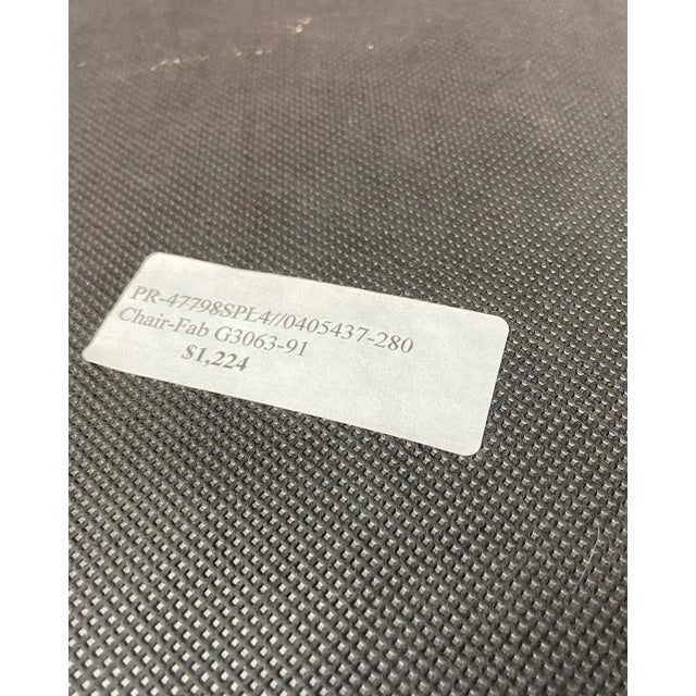 Neoclassical Style Brown Armchair For Sale In Kansas City - Image 6 of 8