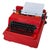 Valentine Typewriter with Hardcover by Ettore Sottsass / Perry A. King for Olivetti For Sale - Image 10 of 10