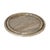 Sutton Round Travertine Tray Set, Grey For Sale - Image 9 of 9