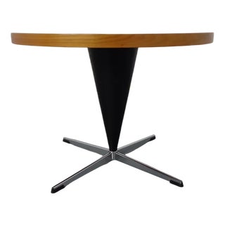 Early Cone Table by Verner Panton for Plus-Linje, 1950s For Sale